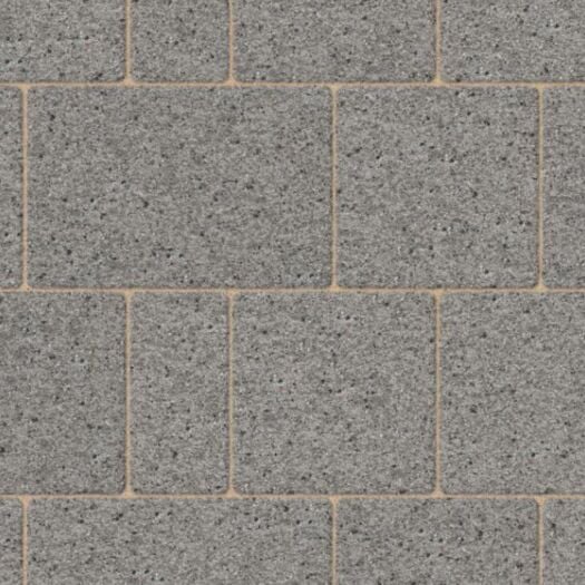Marshalls Paving _ Concrete 'Modal X Textured' Silver Grey - BLOCK PAVING