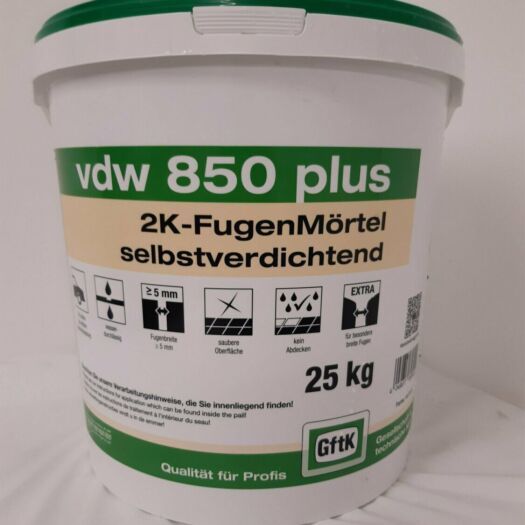 GftK_Paving Joint Mortar vdw 850+ 25kg-Professional, ideal for patios, driveways & commercial-Stone Grey