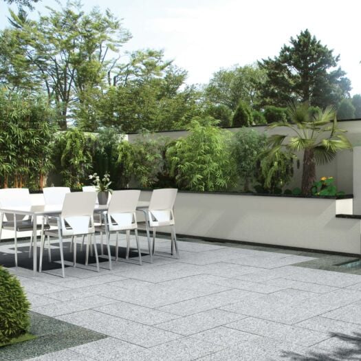 Strata Paving _ Granite 'Venetian' Silver Mist - PAVING SLABS