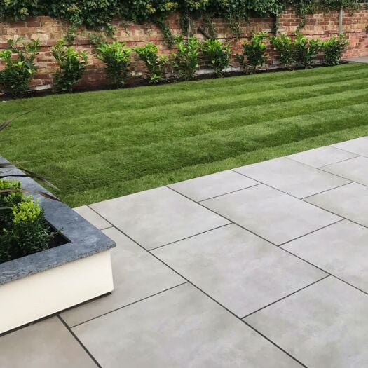 Talasey _ Porcelain 'Vitripiazza Dusk' Grey Dusk - PAVING SLABS