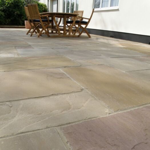 Natural Paving _ Riven Sandstone 'Classicstone & Finestone' Lakeland-PAVING SLABS