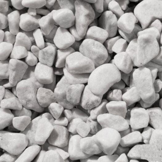 White Marble Pebbles