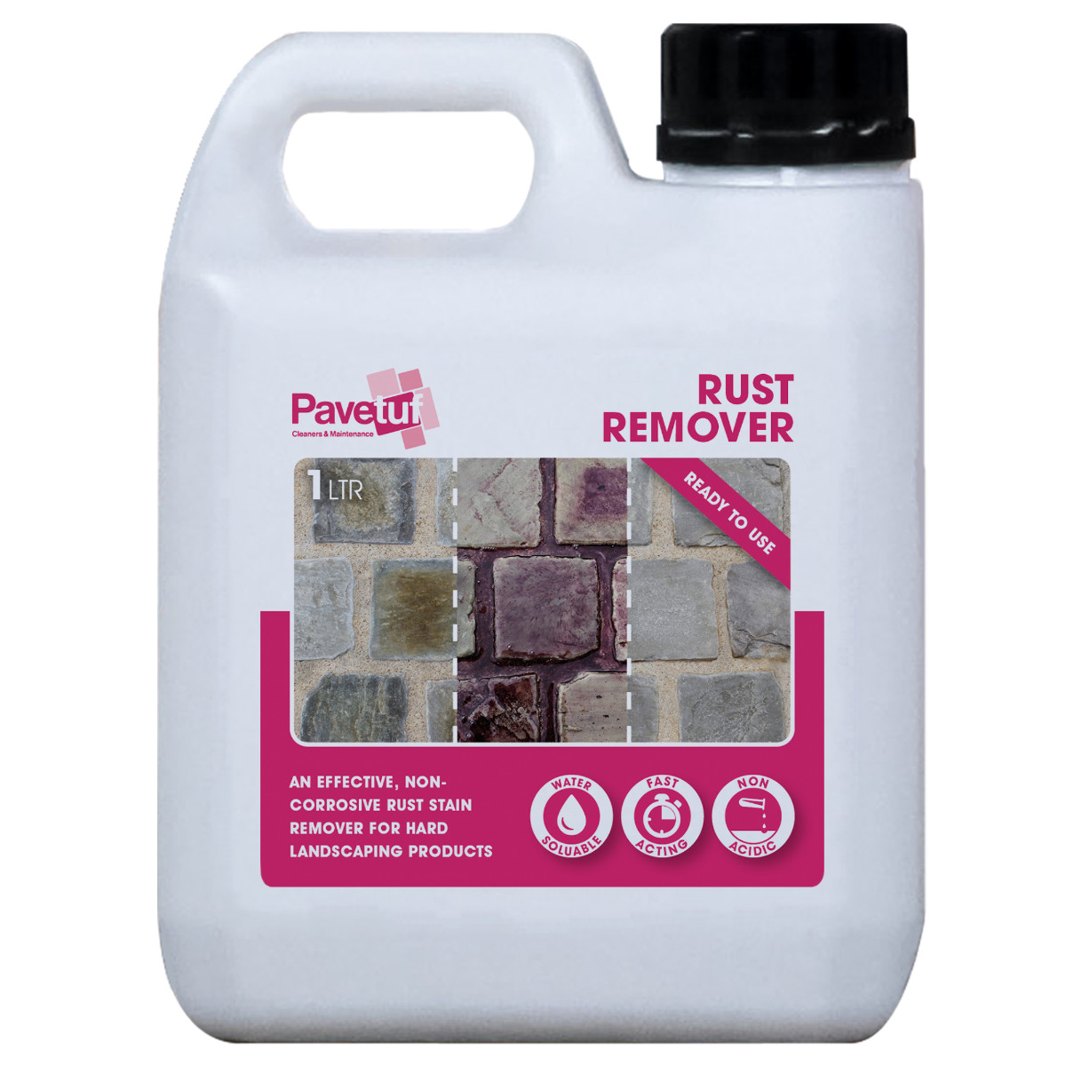 Rendered Wall Cleaner Products - Pavetuf