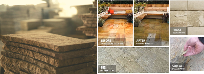 non-CE marked Indian sandstone issues