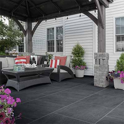 Charcoal & Black Paving