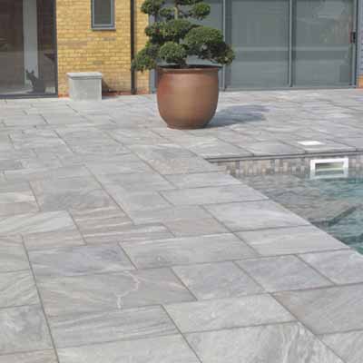 Schist Paving